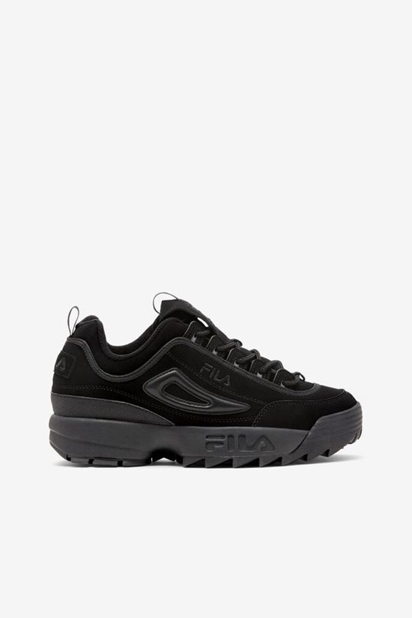 Fila Tenisky Panske Čierne - Black Disruptor 2 Vypredaj - Slovakia 38159-CVPB